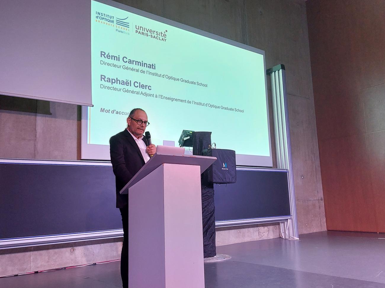 Rentrée 2023 - Mot d'accueil de Rémi Carminati, DG