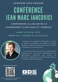 Conférence Jean-Marc Jancovici