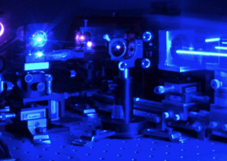 Système laser bleu
