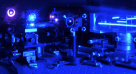 Système laser bleu